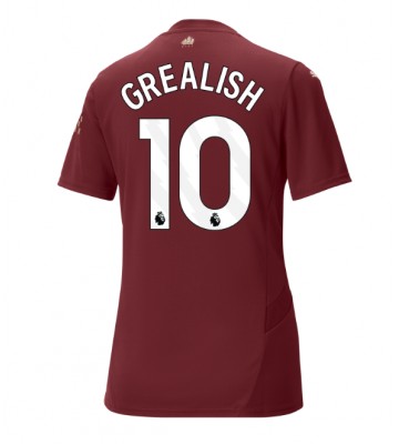 Manchester City Jack Grealish #10 Replika Tredjetrøje Dame 2024-25 Kortærmet